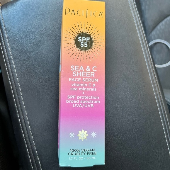 Pacifica Skincare New Pacifica Sea C Sheer Face Serum Broad Spectrum Spf 55 Sunscreen Poshmark